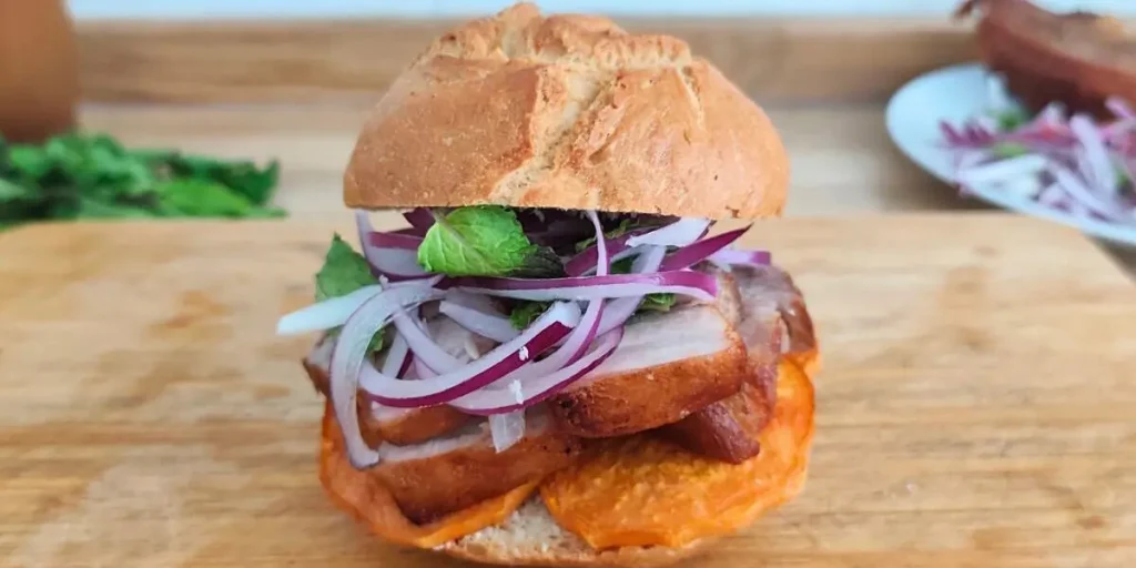 Breakfast World Cup Winner “Pan con Chicharron”