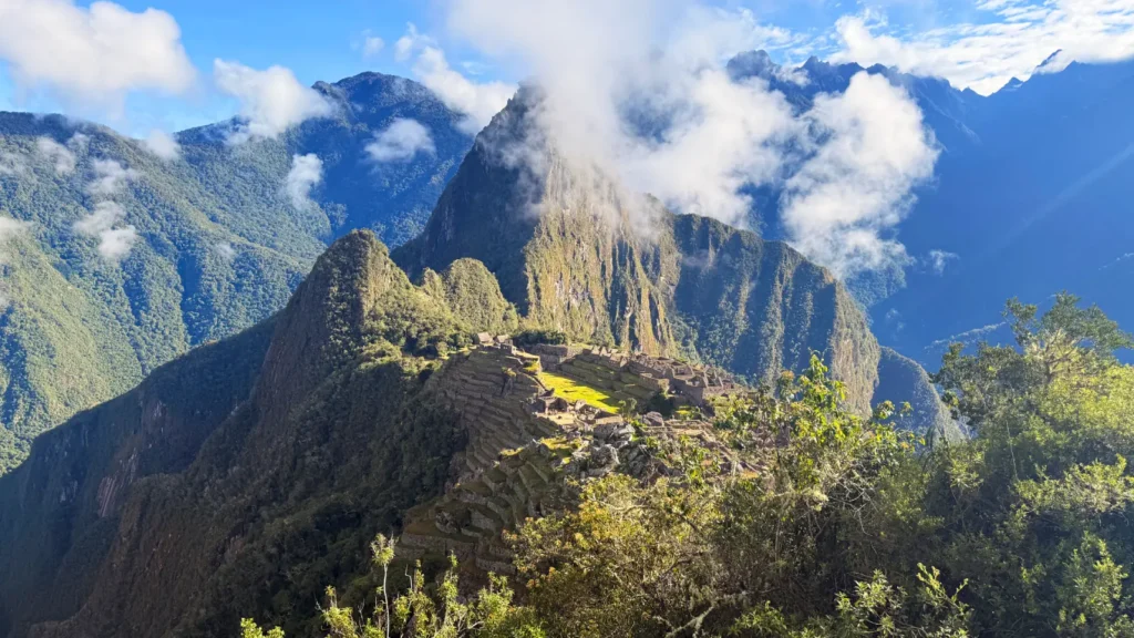 machu picchu in the morning