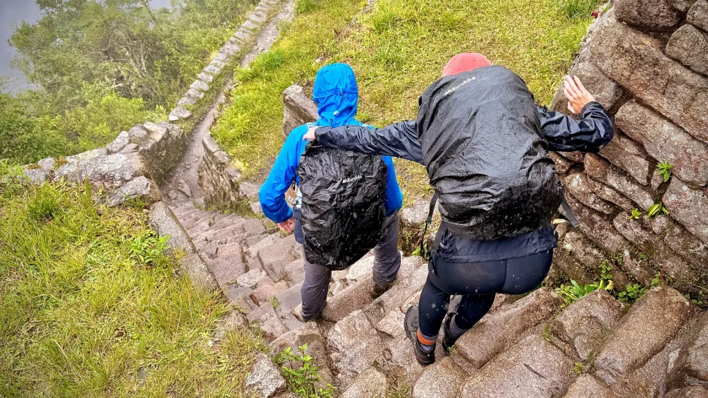 Rain gear for the Inca Trail